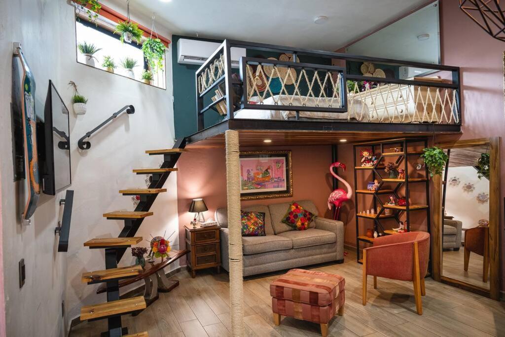“encantador Loft” - En El Corazon De San Pedro Apartment Guadalajara